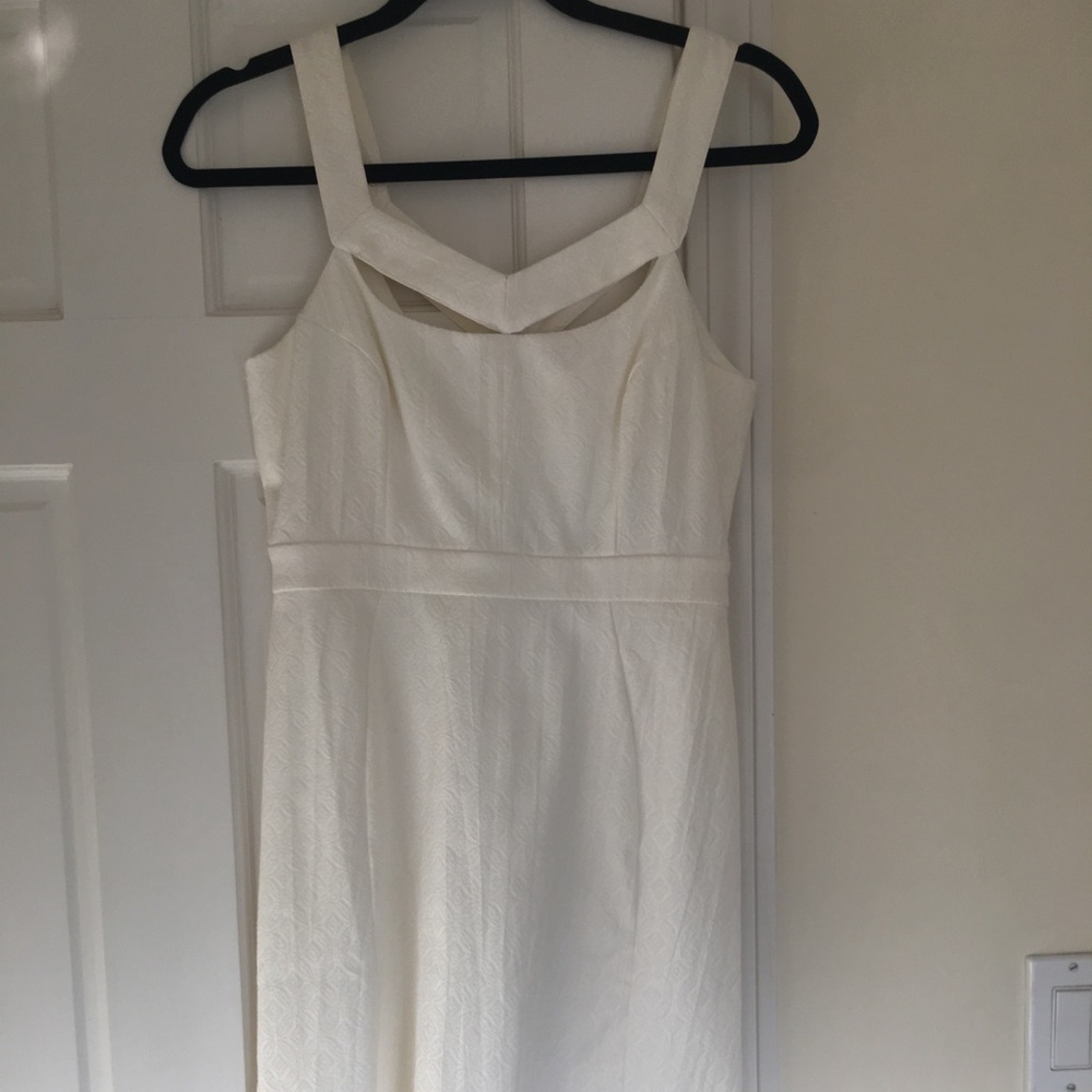 Anthropologie size 4 NWT white dress
